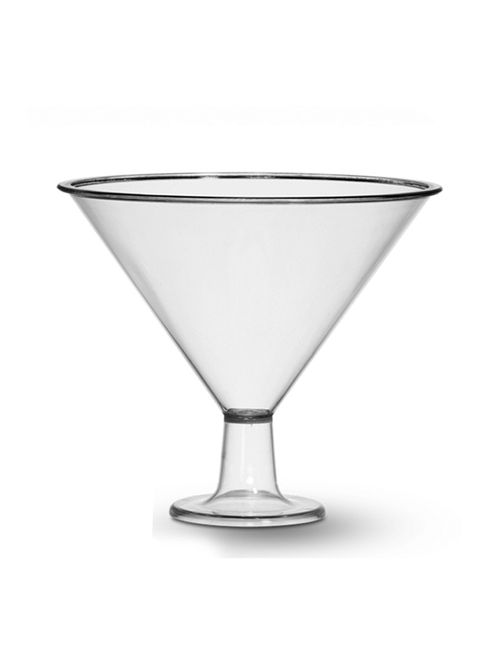 Taça Acrílico Cristal Martine Pequena 1,1L Ref.413 - Três Triângulos