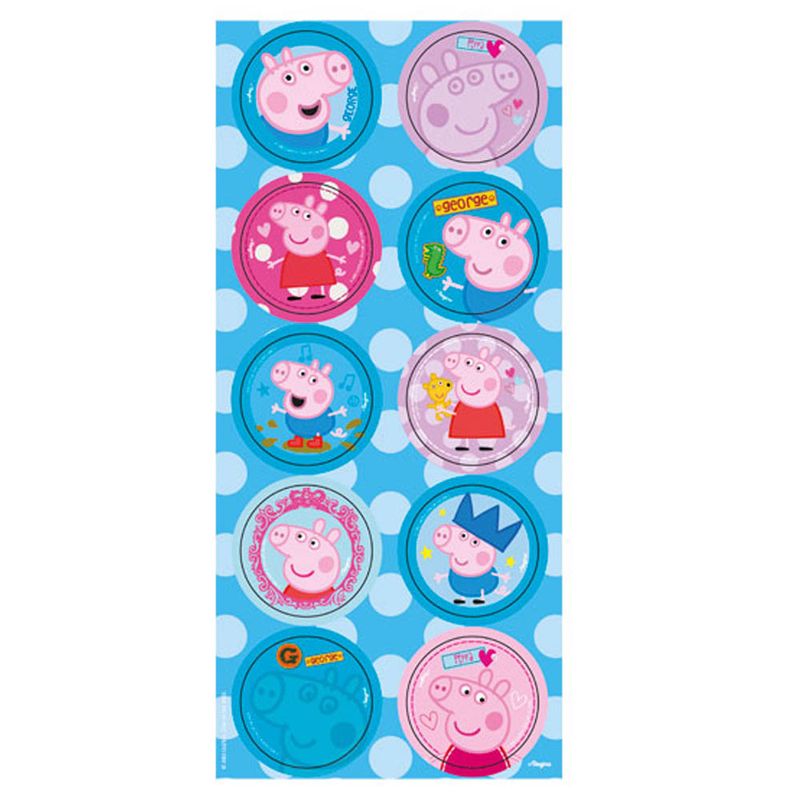 Peppa-Pig-Adesivo-Redondo-c-30---Regina