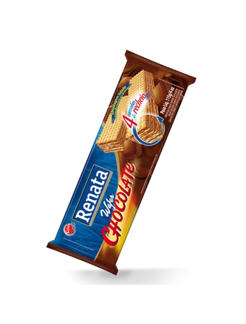 Biscoito Wafer Chocolate 115g - Renata