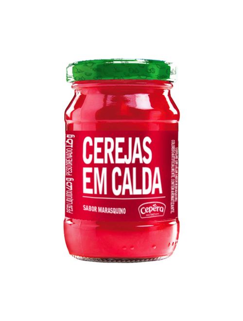 Cereja em Calda Sabor Marasquino 125g - Cepera