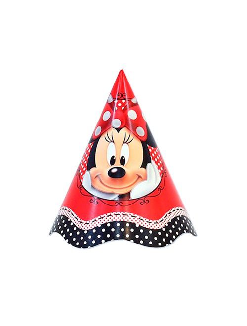 Minnie Red Chapéu c/8 - Regina