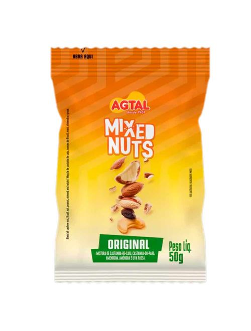 Mixed Nuts Original 50g - Agtal