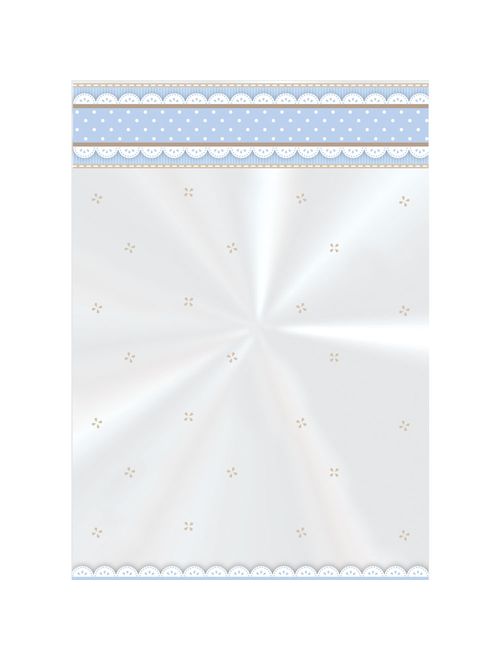 Saco Poli Cute Azul 11x19cm c/50 - Cromus