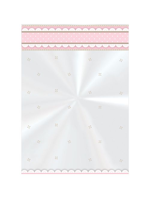 Saco Poli Cute Rosa 11x19cm c/50 - Cromus