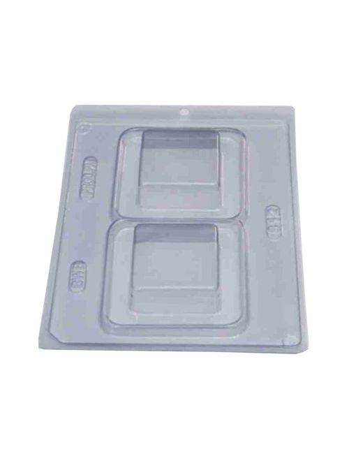 Forma PVC Silicone Pão de Mel Quadrado Ref.812 - BWB