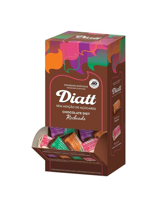 Bombons Recheados Sortidos Diet c/28 - Diatt