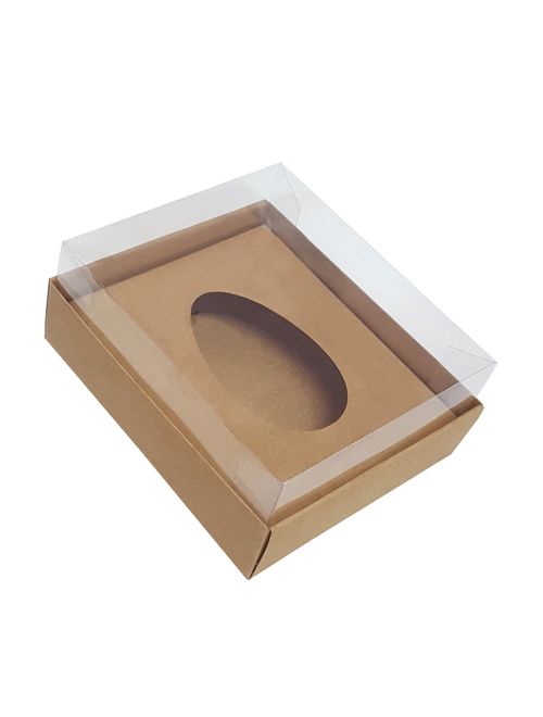Caixa para Ovo de Colher Kraft 250g - Yinpack