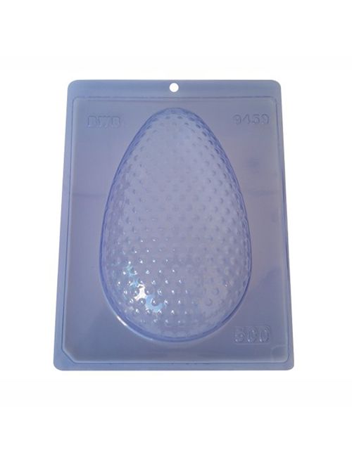 Forma PVC Ovo 500g Textura Bolinhas Ref.9459 - BWB