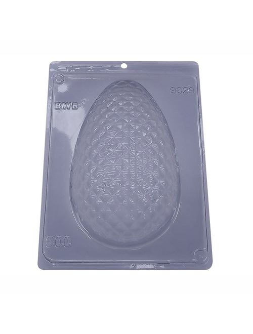 Forma PVC Silicone Ovo Textura Matelasse 500g Ref.9329 - BWB