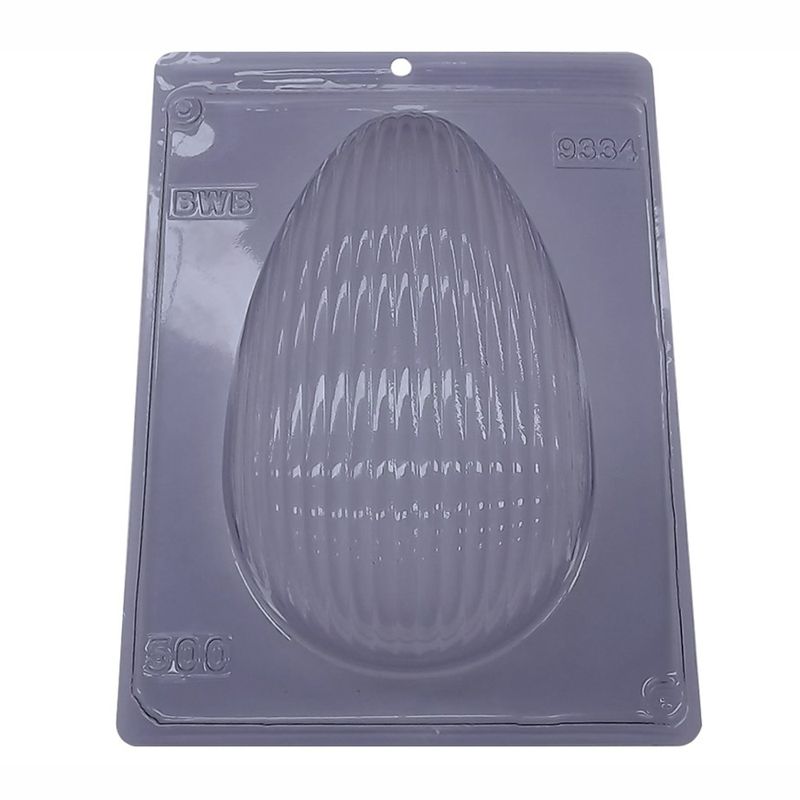 Forma-PVC-Ovo-500g-Textura-Ondas-ref.9334---BWB