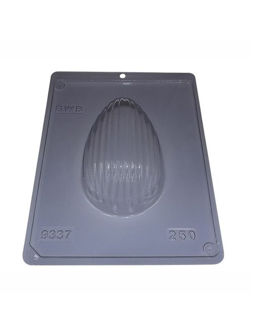 Forma PVC Silicone Ovo 250g Textura Ondas ref.3337- BWB