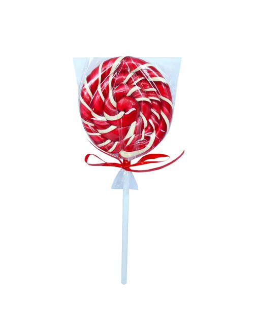 Pirulito Psicodélico Vermelho 9cm - Arte e Cor