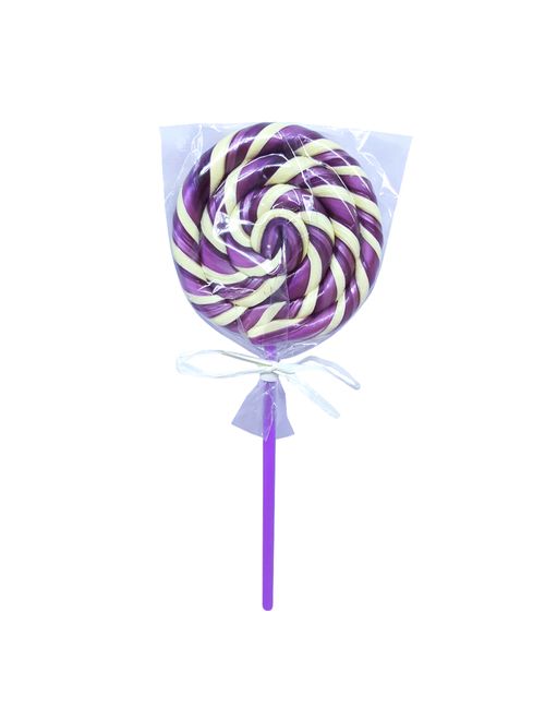 Pirulito Psicodélico Lilás 9cm - Arte e Cor
