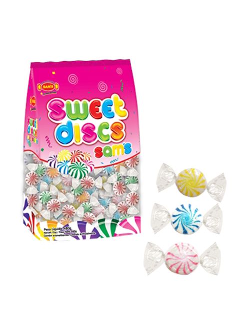 Bala Sweet Discs Sams Sortida Mix 480g - Sams