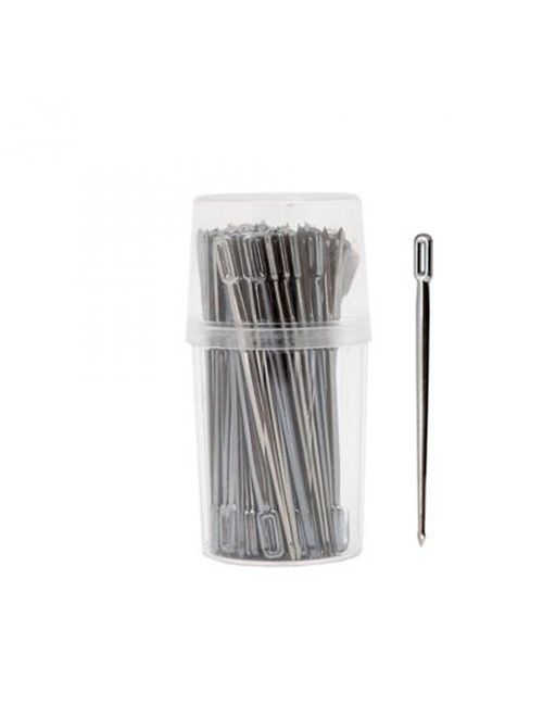 Mini Palito Petisco Descartável Prata c/100 - Silver Festas