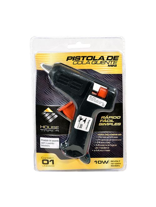 Pistola Cola Quente Pequena 8w Bivolt - Zein