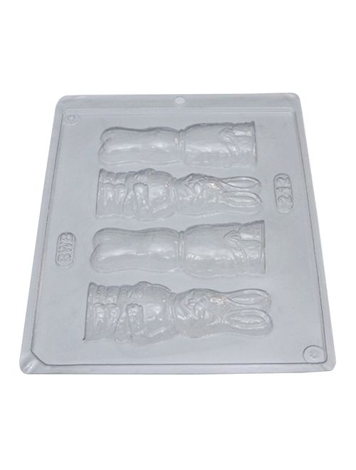 Forma PVC Coelho Enfeite 4 Cav. Ref.212 - BWB