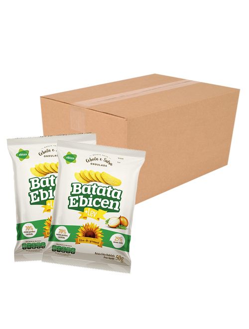 Batata Ebicen +Lev Cebola e Salsa 50g c/20 - Glico