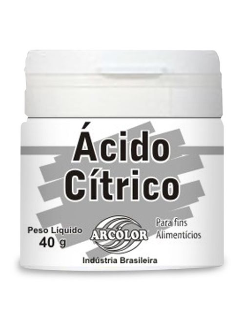 Ácido Citrico 40g - Arcolor