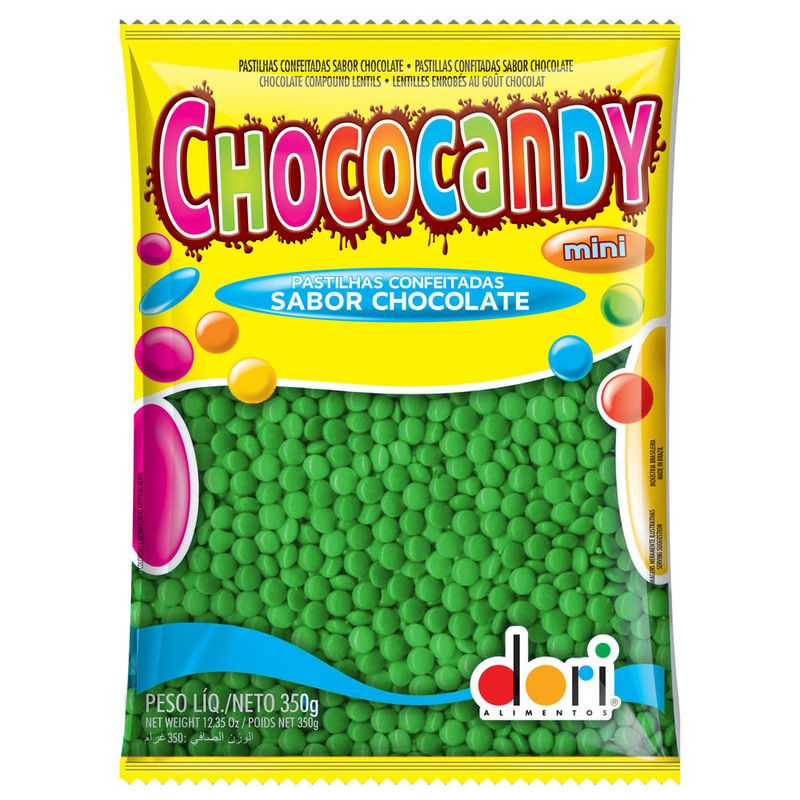 Confeitos-de-Chocolate-Chococandy-Verde-350g---Dori