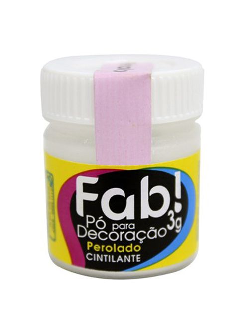 Pó para Decoração Perolado 3g - Fab