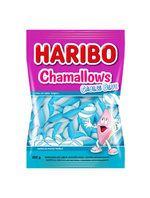Marshmallow Chamallows Cables Azul 250g - Haribo