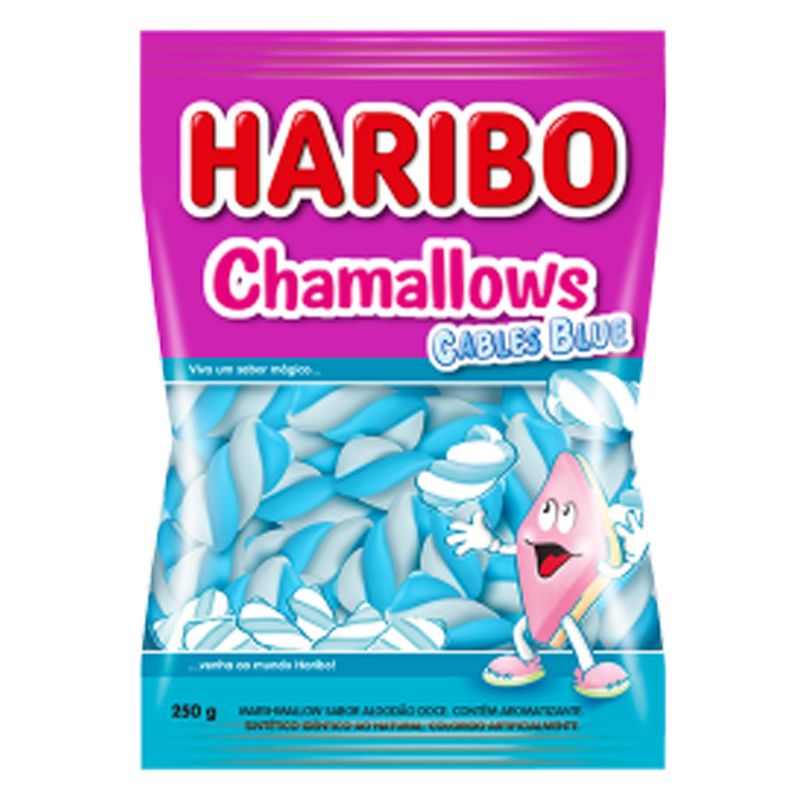 Marshmallow-Chamallows-Cables-Azul-250g---Haribo