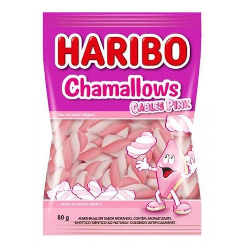 Marshmallows-Chamallows-Cables-Rosa-80g---Haribo-