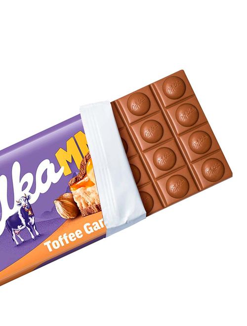 Tablete de Chocolate Mmmax Toffee Whole Nuts 300g - Milka