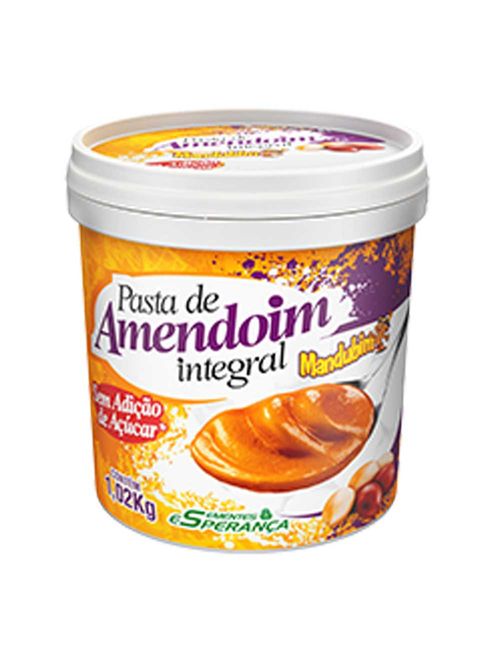 Pasta de Amendoim Integral 1,02kg - Mandubim
