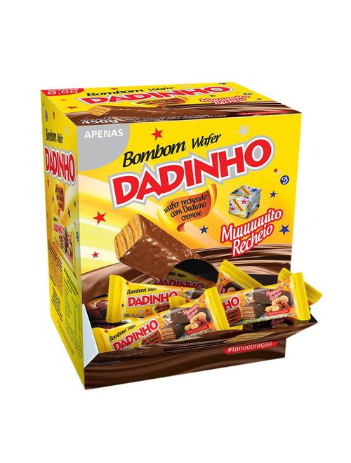 Bombom Wafer Dadinho 450g - Dizioli