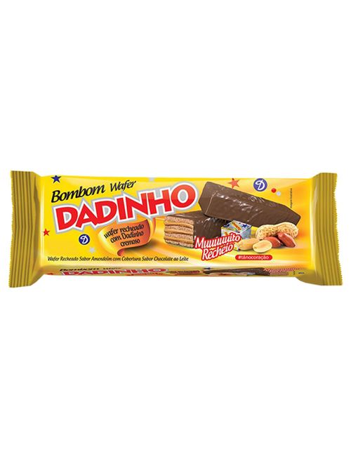 Bombom Wafer Dadinho 450g - Dizioli
