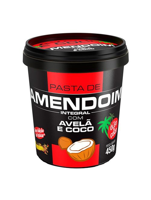 Pasta de Amendoim Avelã com Coco 450g - Mandubim