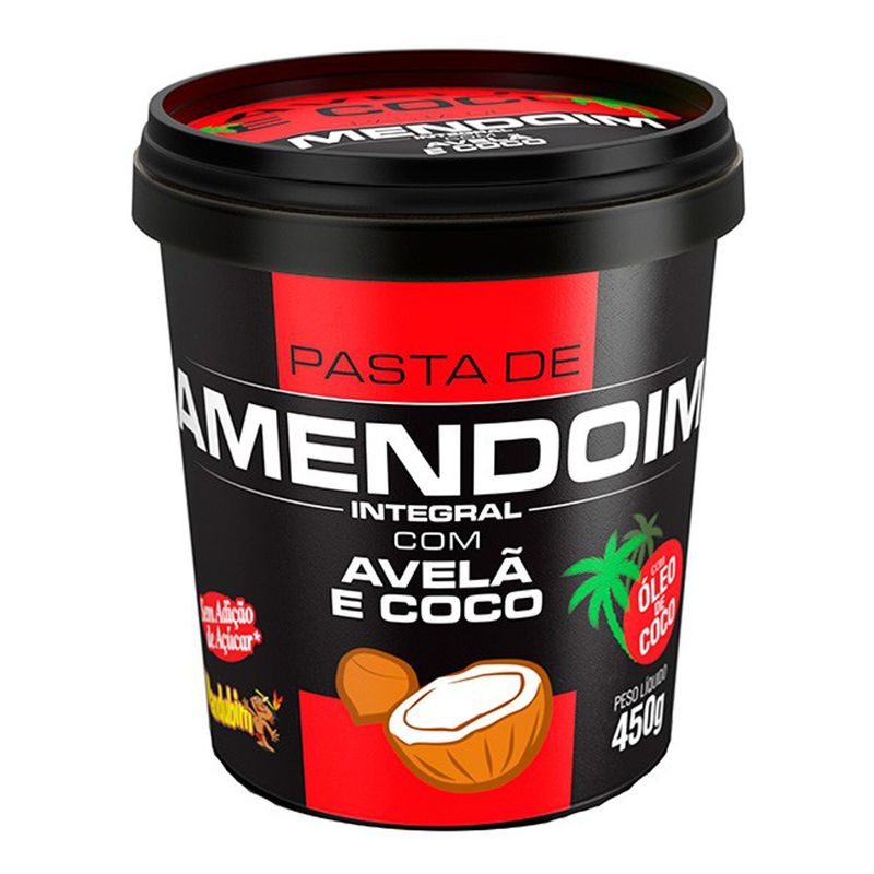 Pasta de Amendoim Integral Mandubim 450g