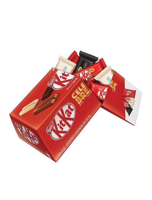 Chocolate KitKat Celebreak Sortido 150,3g - Nestle
