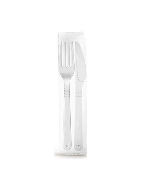 Sache Kit Garfo/Faca - Strawplast