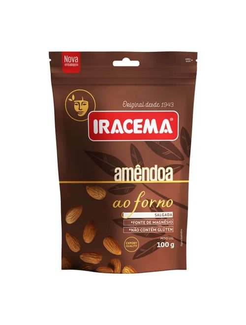 Amêndoa Torrada 100g - Iracema