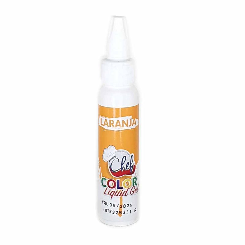 Corante-Liquido-Gel-Laranja-25g---Chef