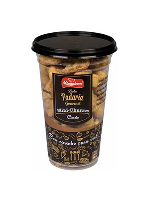 Mini Churros Padaria Gourmet 80g - Minasbom