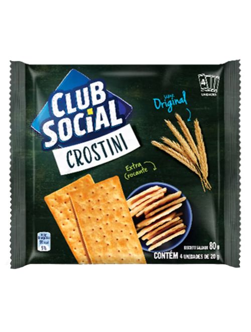 Club Social Crostini Original 80g - Nabisco