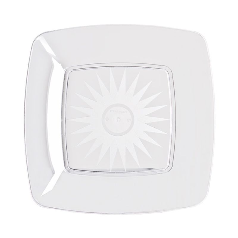 Prato-Quadrado-Descartavel-Cristal-15cm-c-10---Strawplast