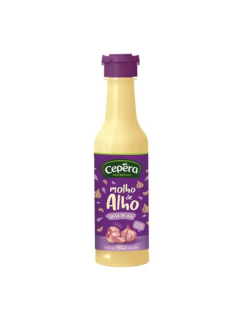 Molho de Alho 150ml - Cepera