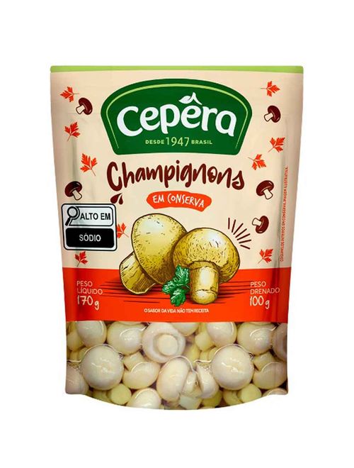 Cogumelos em Conserva 170g - Cepêra