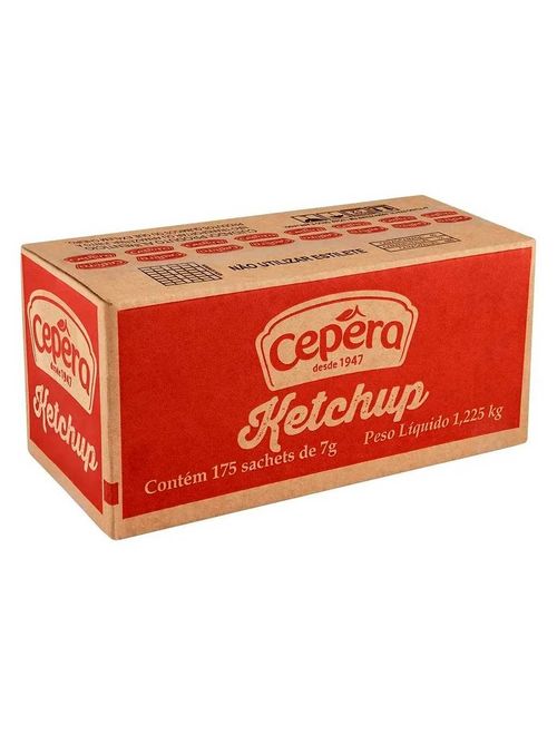 Sachê Ketchup 7g c/175 - Cepera