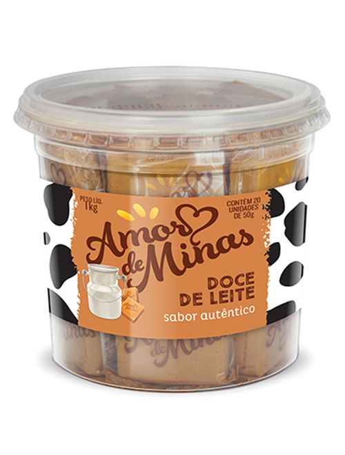 Pote Doce de Leite Tradicional c/20 - Amor da Minas