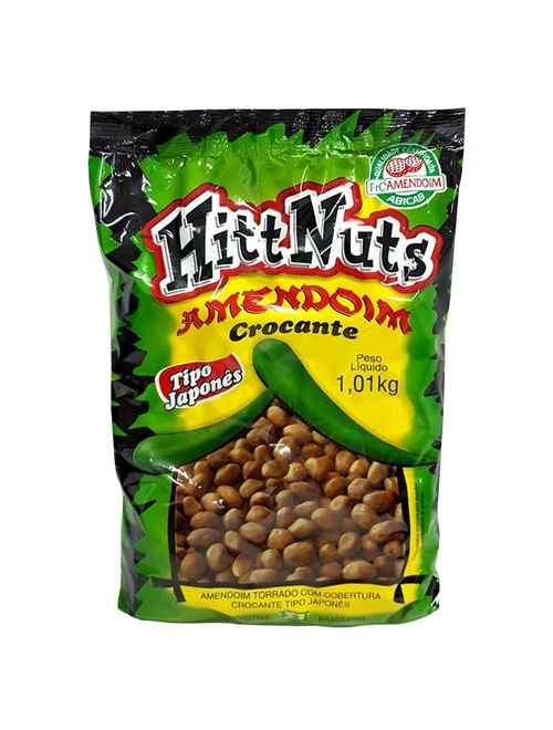 Amendoim Crocante Japonês 1,01kg - Hittnuts