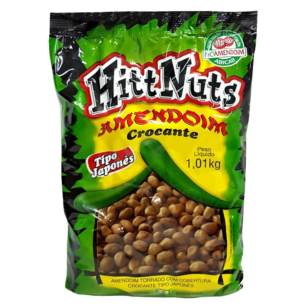 Amendoim Crocante Japonês 1,01kg - Hittnuts