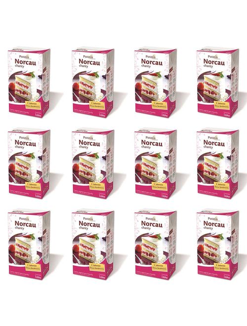 Kit 12 Chantillys Norcau Chanty 1L - Puratos