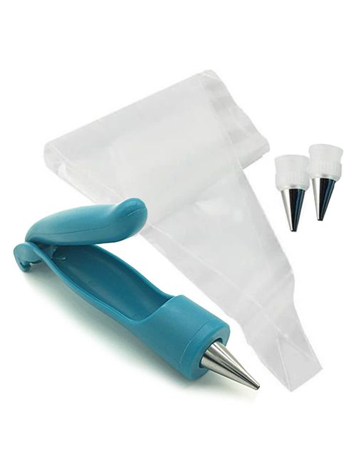 Jogo Decorador Icing Pen + Saco + Bico Confeitar Ref.C3894 - Confeitudo