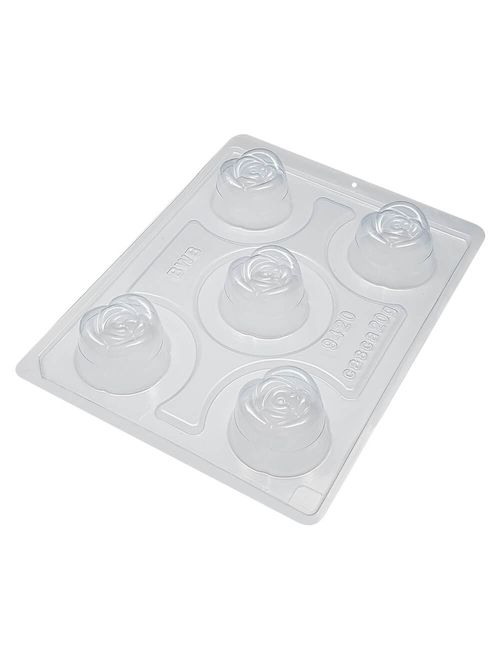 Forma Silicone Rosa Peres 5 Cavidades Ref.9420 - BWB